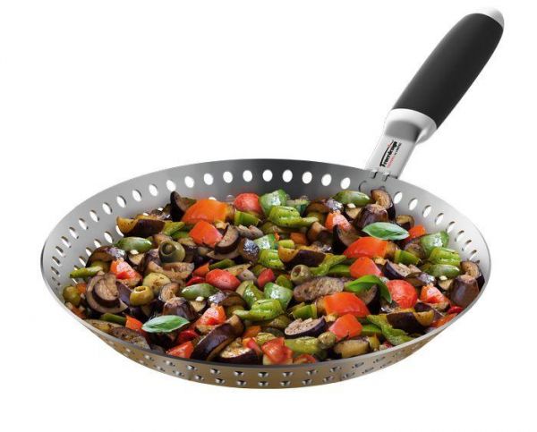 Grilling pan for Bbq smokeless grill Vesuvio
