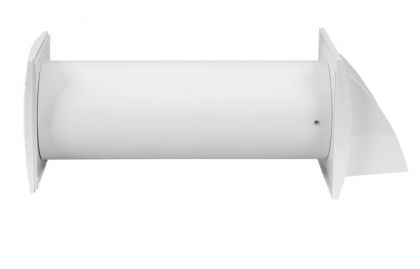 Wall mounted HRU Europlast E-Extra EER150WP, white