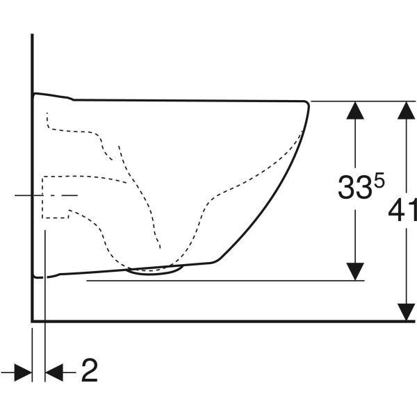 SEINÄ-WC SEVEN D IMAGE 78120-01  KANNETON