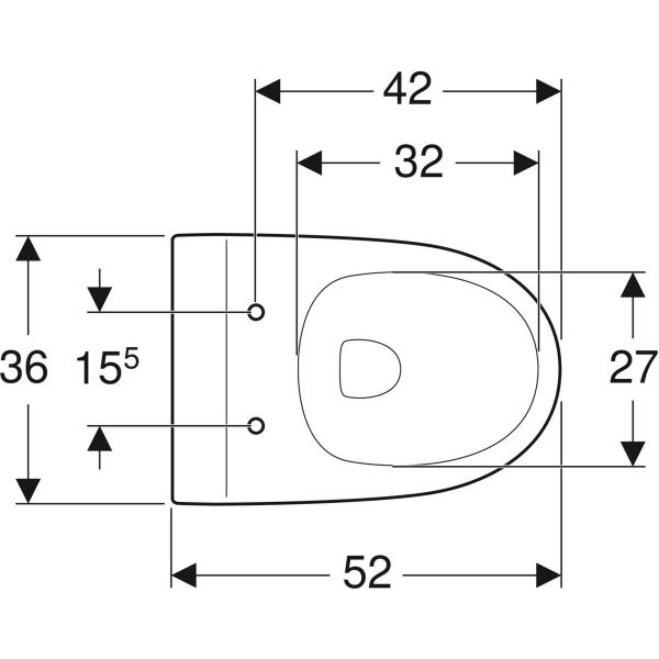 SEINÄ-WC SEVEN D IMAGE 78120-01  KANNETON