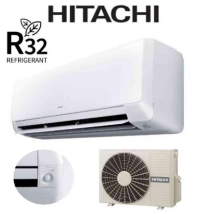 Ilmalämpöpumppu Hitachi Shirokuma Nordic RAK 25, R32, valkoinen