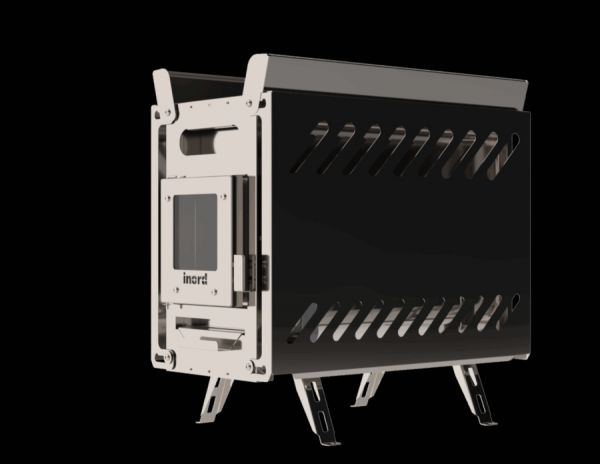 Inord kiuas/kamina 2.0 Compact Q10 telttasaunaan 