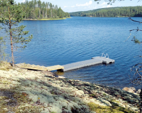 Laituri Jita Toriseva-elementtilaituri, peruspaketti