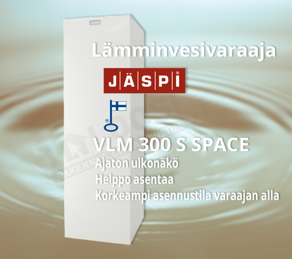 Vedenlämmitin Jäspi VLM 300 S Space