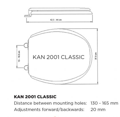 Wc-kansi Kan 2001 Classic, ultramariini