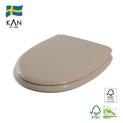 Wc-kansi Kan 3001 Exclusive, Beige Sand-Retro, soft close