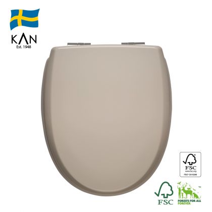 Wc-kansi Kan 3001 Exclusive, Beige Sand-Retro, soft close