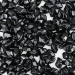 Decorative stones black crystal for gas fireplaces