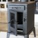 Wood burning cast iron stove K10 Ø 130, 10 kW with hot plates