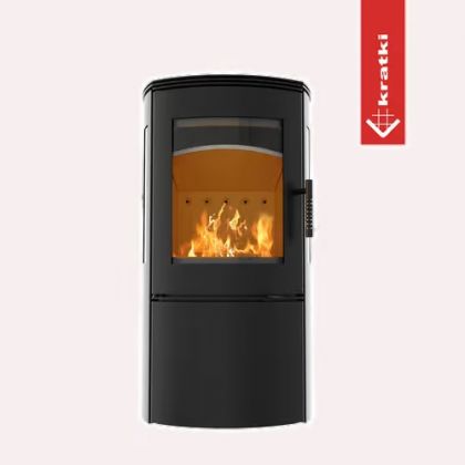 Puutakka Kratki FALCON-VIEW lasi kolmella puolella 10kW