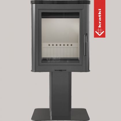 Puutakka KRATKI K5 Ø 150 jalallinen7 kW