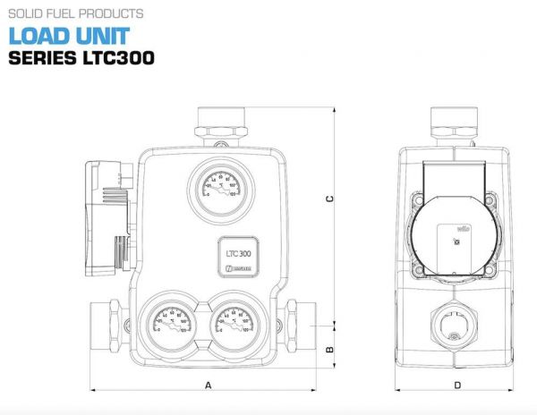 Puukattilan latauspaketti Esbe LTC 341