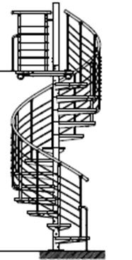 Kierreportaat ATRIUM System 150 dia. beech