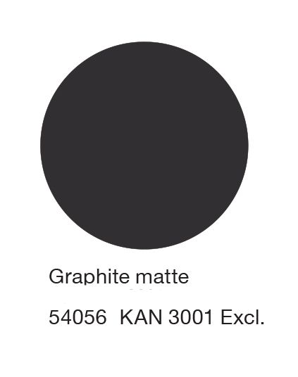 Wc-seat cover Kan 3001 Exclusive, matte graphite, soft close