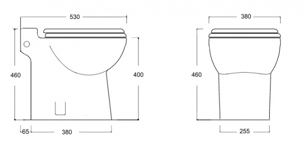 Macerating wc Planus Garda