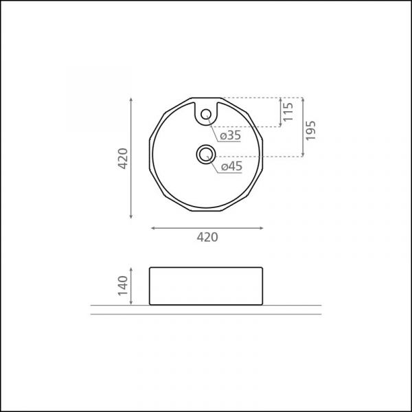 Lapetek Circus Cru posliiniallas luonnonvalk.matta