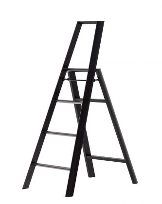 Lucano 4-porrasjakkara, musta