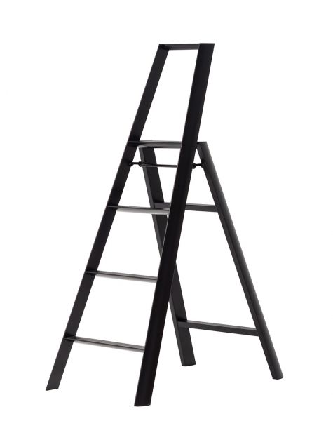 Lucano 4-porrasjakkara, musta