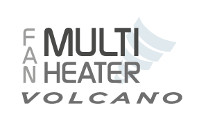 Puhallinkonvektori Volcano VR1 EC lämmitykseen ja jäähdytykseen