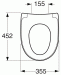 WC-ISTUINKANSI GBG NAUTIC SC/QR KOVA VALKOINEN