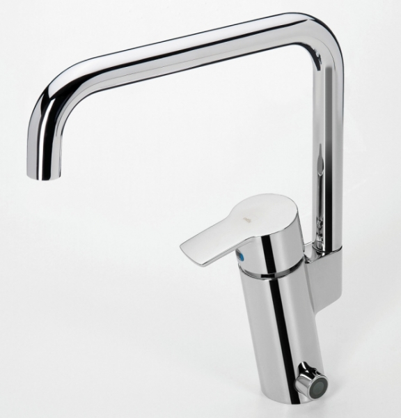 Kitchen tap Oras Cubista with washing machine valve (2839F-Y)