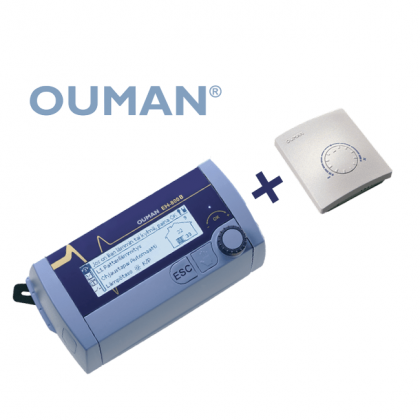 Lämmönsäädin Ouman EH-800B+huoneanturi 