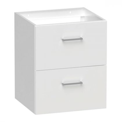 Allaskaappi Polaria Noval 500 vetolaatikoilla valkoinen