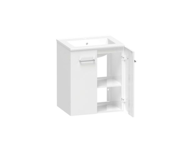 Allaskaappi Polaria Stila 500 valkoinen