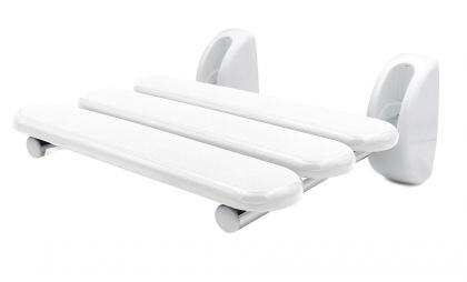 Folding shower seat Ridder Pro, white