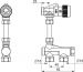 Patteriventtiilin runko Stabila DN10 1-2-putkikytkentä