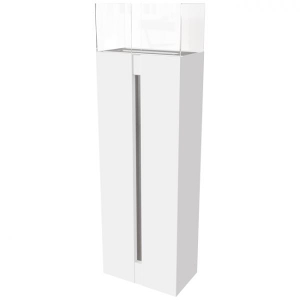 Biofireplace Kratki Romeo white, freestanding kopio 126870