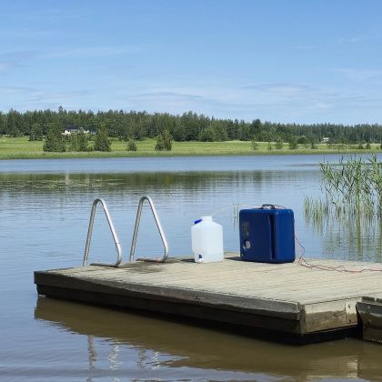 Käänteisosmoosilaite Aqva SAIMAA 2 GO, kannettava