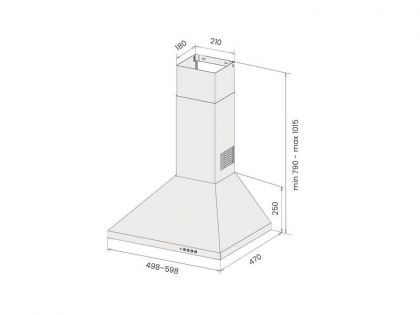 Liesituuletin Savo C-3406-S 60cm RST