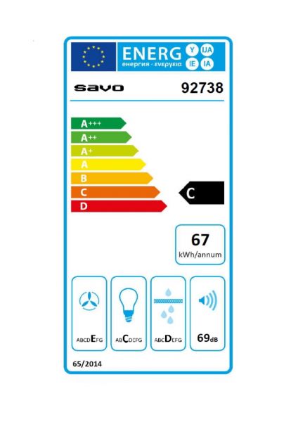 Liesituuletin Savo F-1606 B 60 cm moottorilla, mattamusta