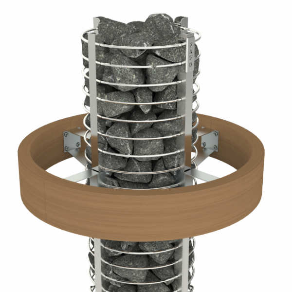 Sähkökiuas Sawo Tower Round 9kW, kiinteä ohjaus