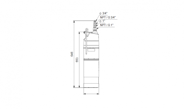 Vesiautomaatti Grundfos SBA 3-45 M