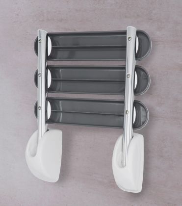 Folding shower seat Ridder Pro, grey