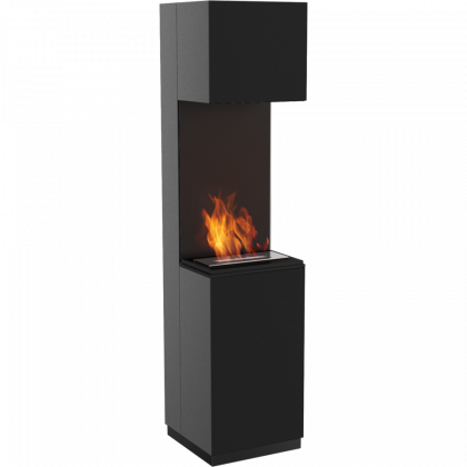 Biofireplace Kratki Sierra black, freestanding