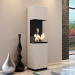 Biofireplace Kratki Sierra white, freestanding