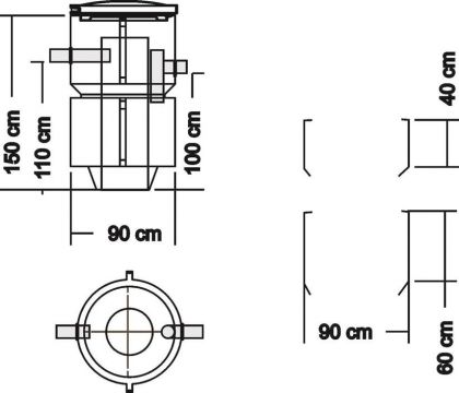 Saostuskaivo Raita SK 600L