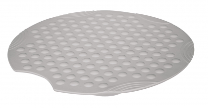 Suihkumatto liukumaton Ridder Tecno+ Ø 55 cm, harmaa