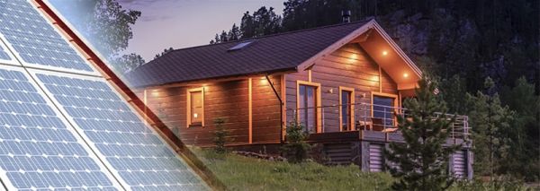 Aurinkoenergiapaketti Sunwind Hut 230V, jääkaappi, tv, valot