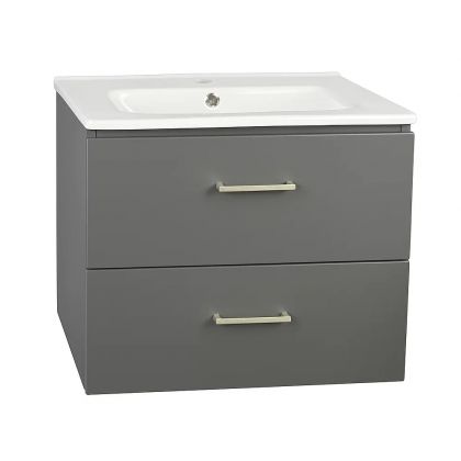 Allaskaappi Tammiholma VIILU AKL-A 2 laatikoilla K50xS39 cm antrasiitti