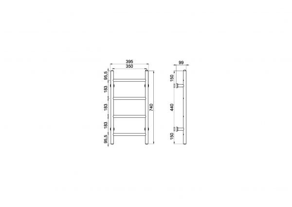 Rej Design kuivain Tango EH 35744 kromi