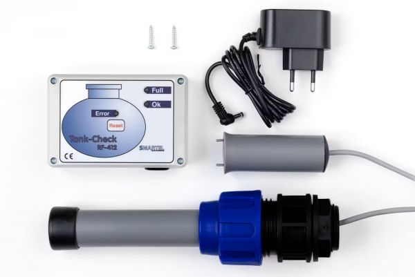 Langaton hälytysjärjestelmä Smartel Tank-Check RF 412 lokasäiliöille