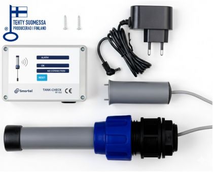 Langaton täyttymishälytin Smartel RF 432 pintavahti lokasäiliöille