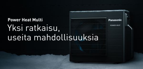 Ilmalämpöpumppu Multisplit Panasonic Nordic 2Z50ABEC 2 NZ sisäyksiköllä, wi-fi