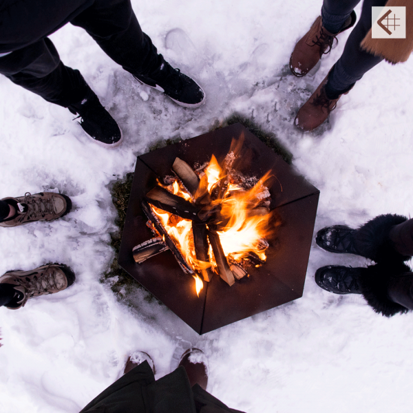 Garden fire pit Kratki Goblet