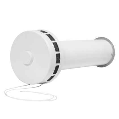 Korvausilmaventtiili Europlast SPK2-100dB ⌀ 100mm äänieristeellä ja suodattimella