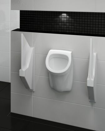 Urinal 7G51, concealed plumbing connection
